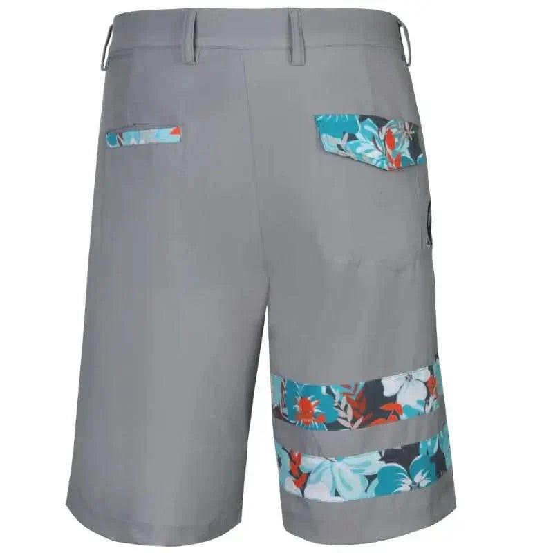 Zuma Cool-Stretch Men's Golf Shorts (Zuma/Grey)