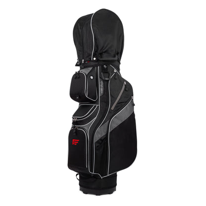 Founders Club 4th Generation Player Series Club Lock Organizer Golf Cart Bag for Men with 14 Way Anti Rattle Divider Top- Free Snap On Rain Hood-Full Length Dividers