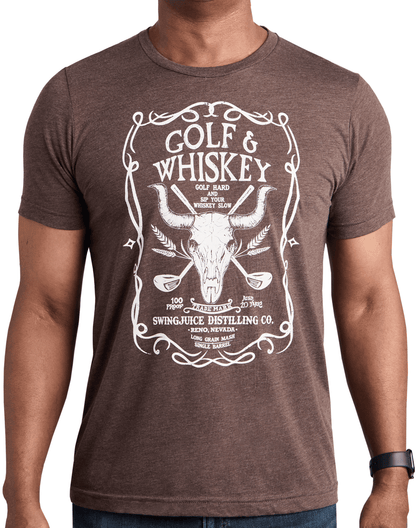 Golf & Whiskey Unisex T-Shirt