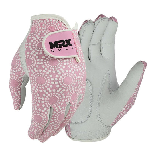 New Women Golf Gloves Cabretta Leather Pink