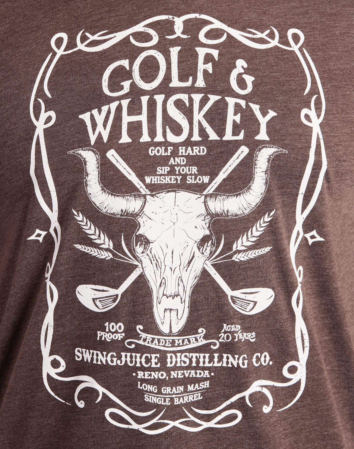 Golf & Whiskey Unisex T-Shirt