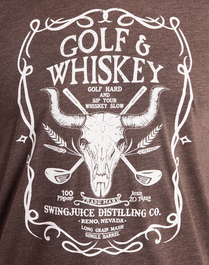 Golf & Whiskey Unisex T-Shirt