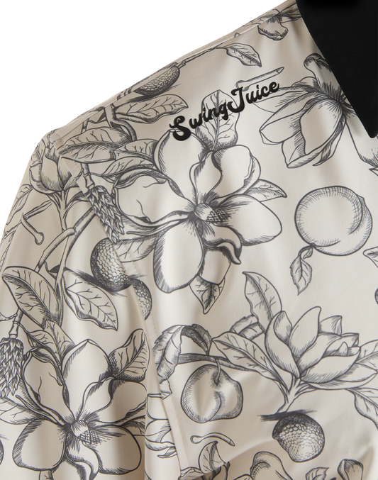 Golf Magnolia Toile Men's Polo