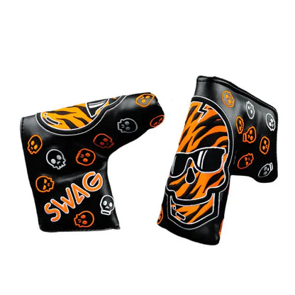 Swag Golf - CIN (Cincinnati) Skull Blade Putter Headcover - GOLF LEAGUE
