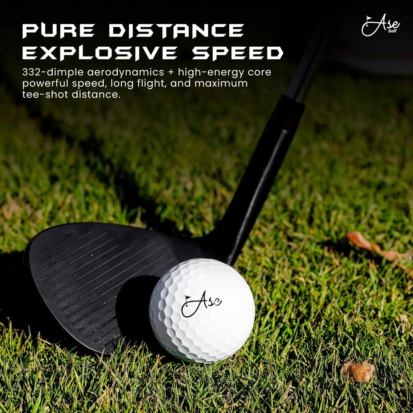 Ase Pure+ Golf Ball - GOLF LEAGUE