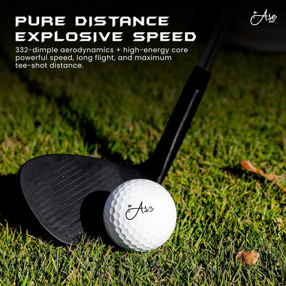 Ase Pure+ Golf Ball - GOLF LEAGUE