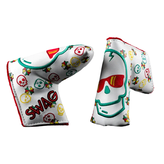 Swag Golf - Arnold Palmer Invitational Sunday Skull 003 (1/50) Blade Putter Headcover - GOLF LEAGUE