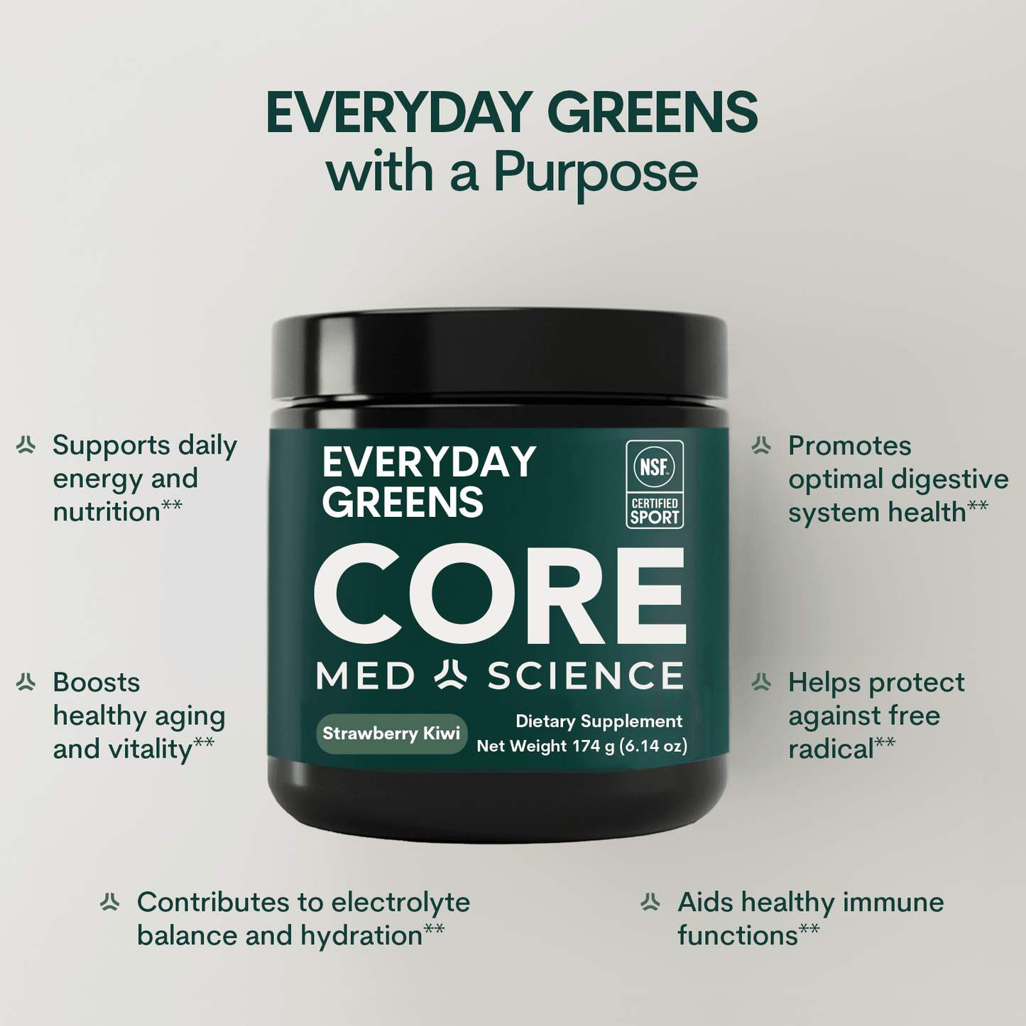 Everyday Greens (Strawberry Kiwi)