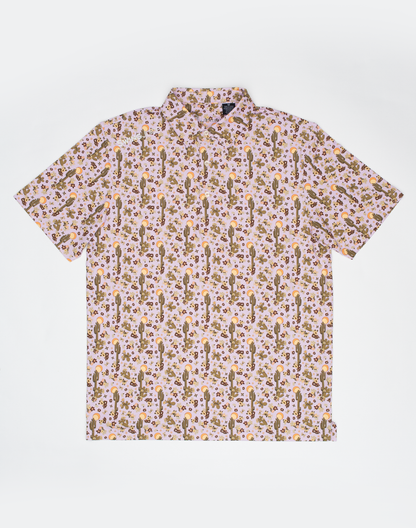 Golf Desert At Dawn Men's Polo