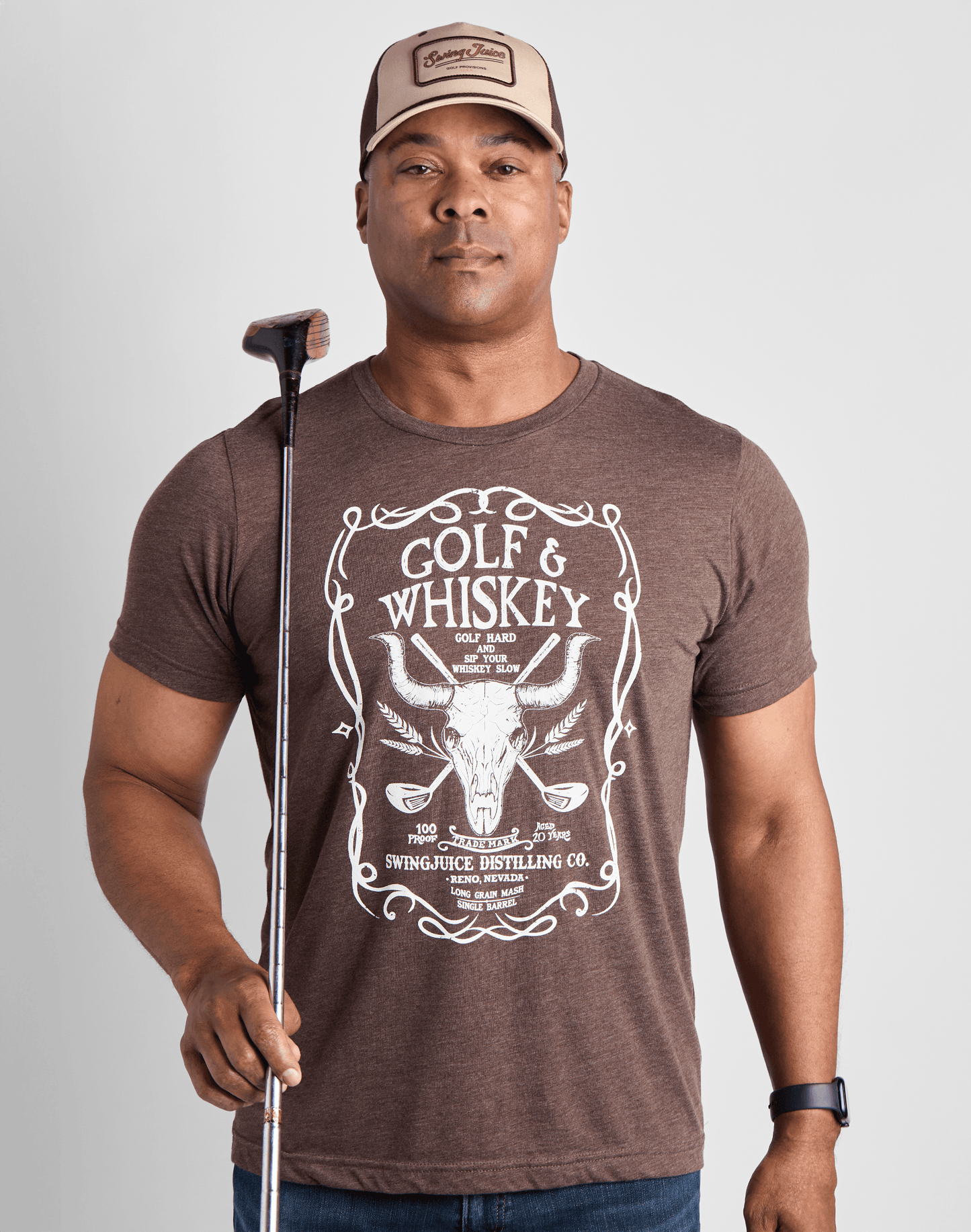 Golf & Whiskey Unisex T-Shirt