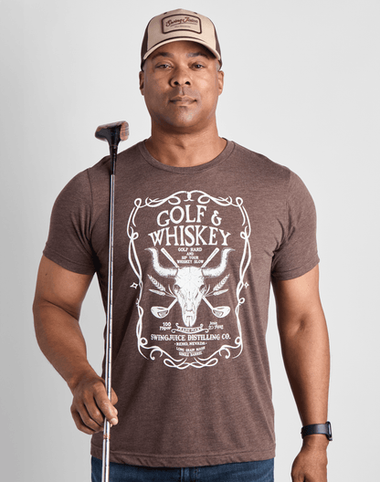 Golf & Whiskey Unisex T-Shirt