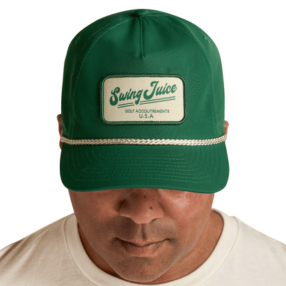 Golf Accoutrements Unisex Rope Hat Forest O/S