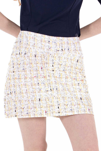 Sunlit Boucle Skirt