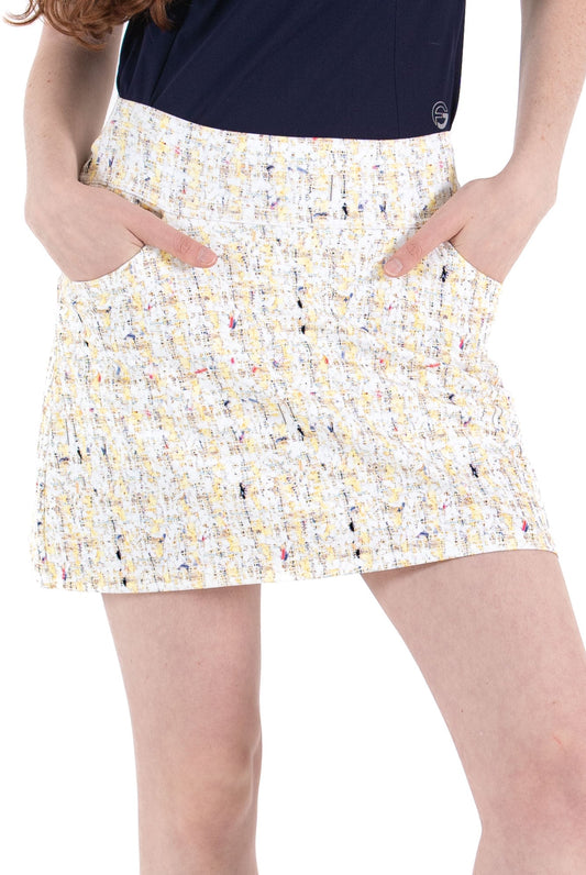 Sunlit Boucle Skirt