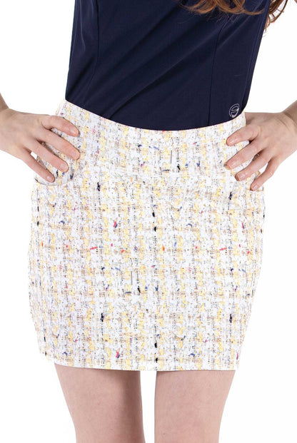 Sunlit Boucle Skirt