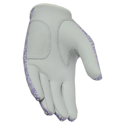 New Women Golf Gloves Cabretta Leather Purple