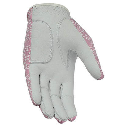 New Women Golf Gloves Cabretta Leather Pink