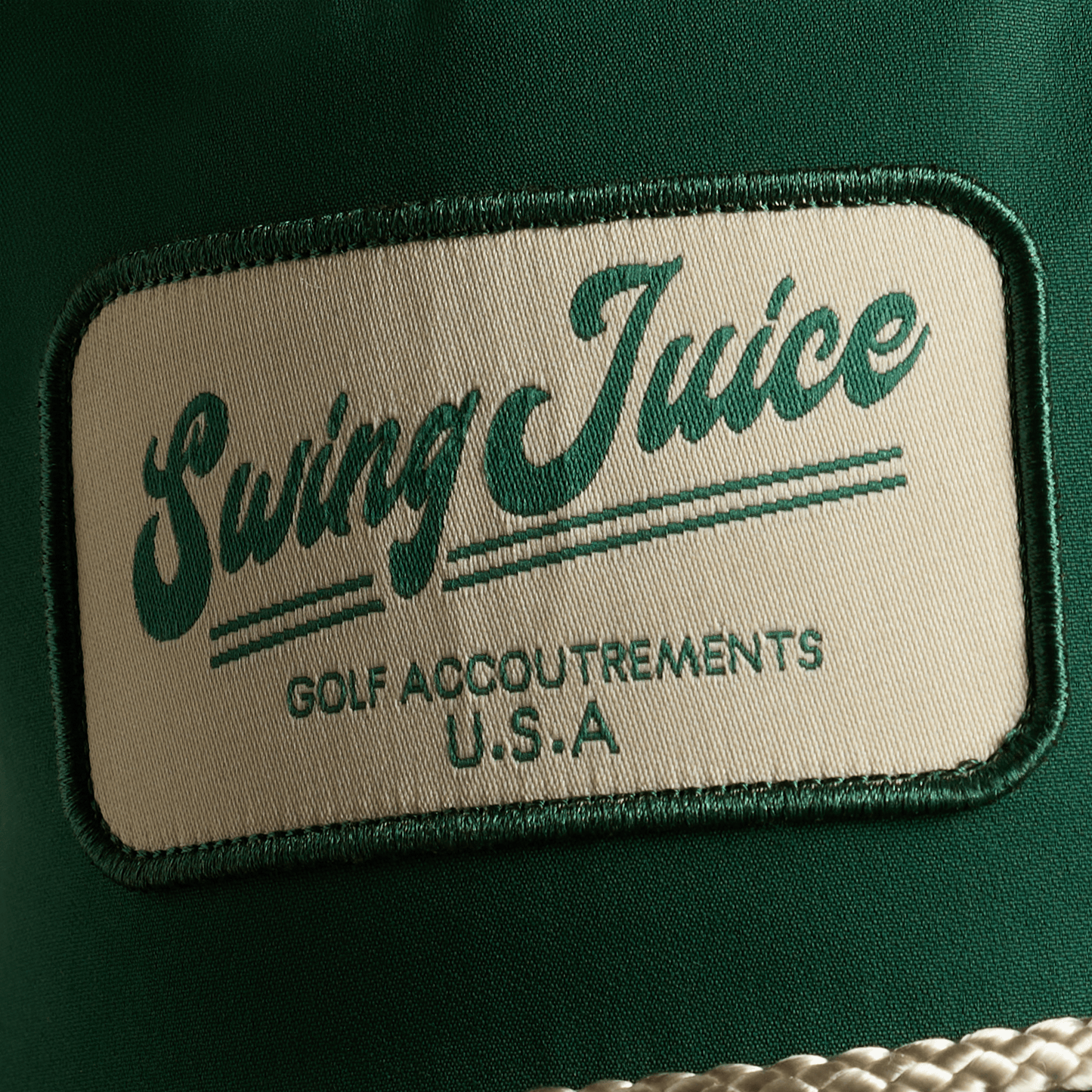 Golf Accoutrements Unisex Rope Hat Forest O/S