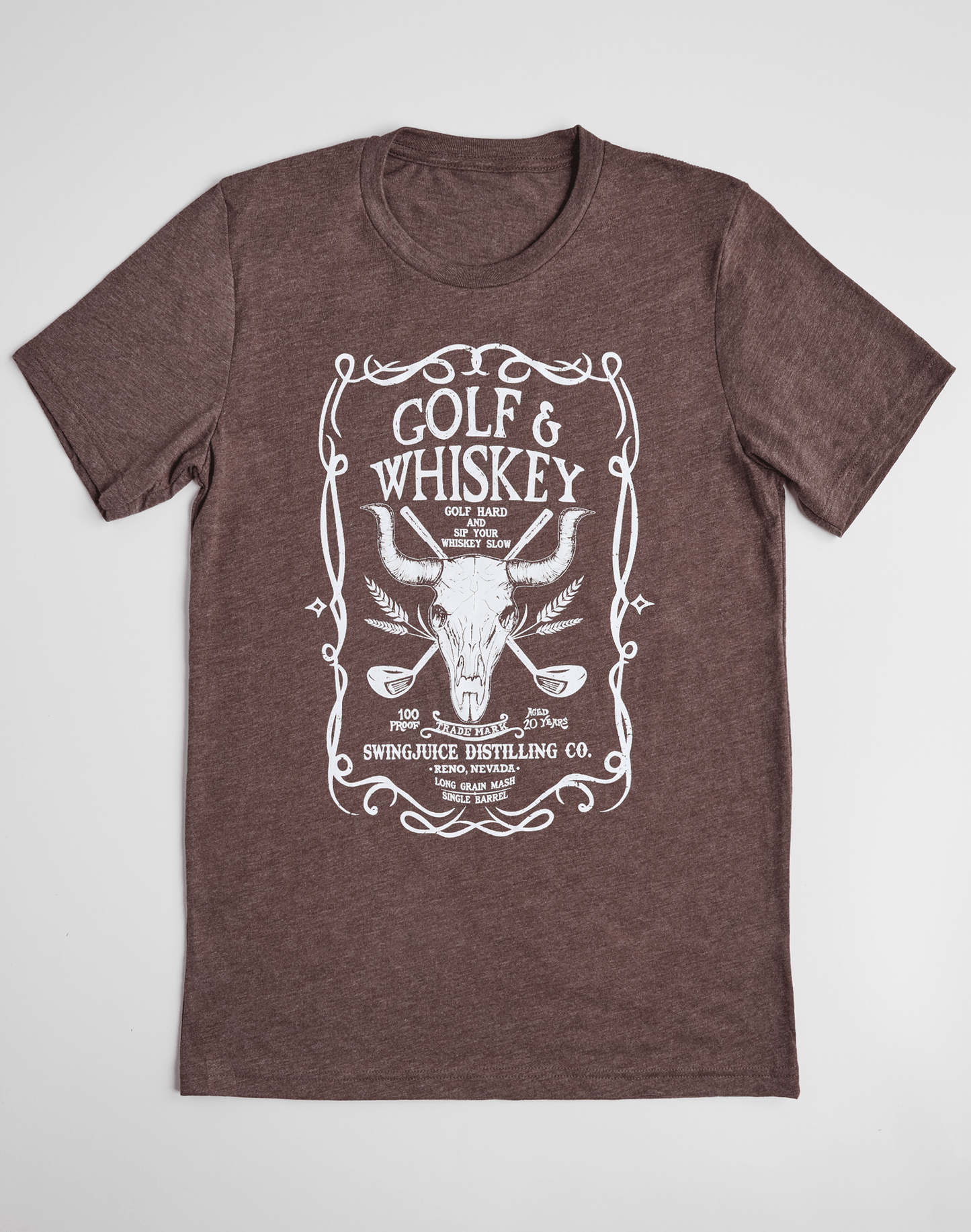 Golf & Whiskey Unisex T-Shirt