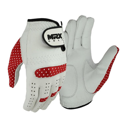 MRX Women's Golf Gloves Left & Right Hand Cabretta Leather Golfer Glove