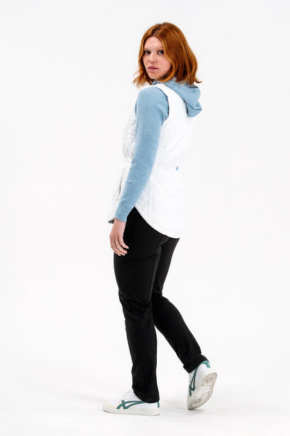 Longline Quilted Vest