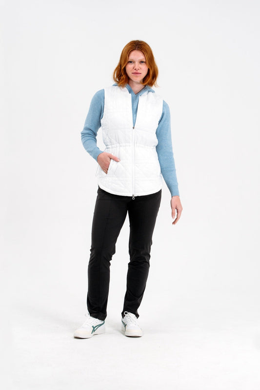 Longline Quilted Vest