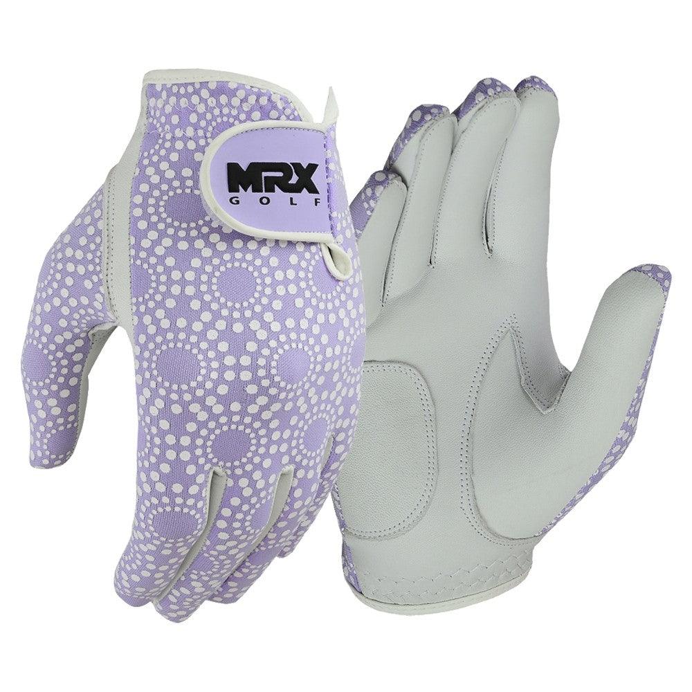 MRX Women's Golf Gloves Left & Right Hand Cabretta Leather Golfer Glove
