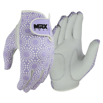 MRX Women's Golf Gloves Left & Right Hand Cabretta Leather Golfer Glove