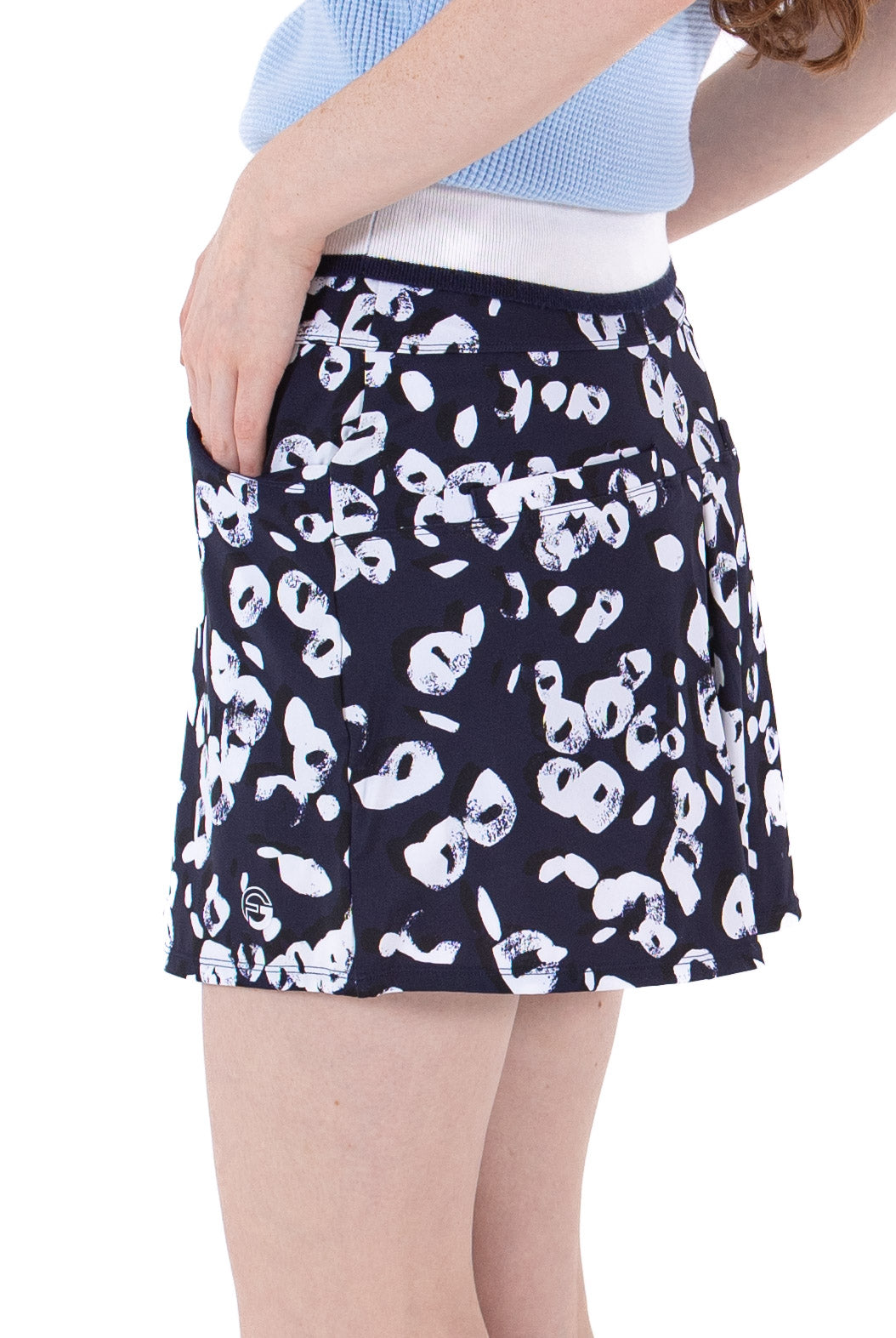 Inky Leopard Skirt
