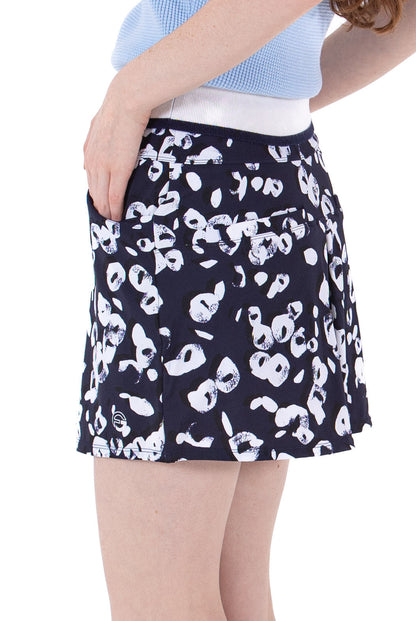 Inky Leopard Skirt