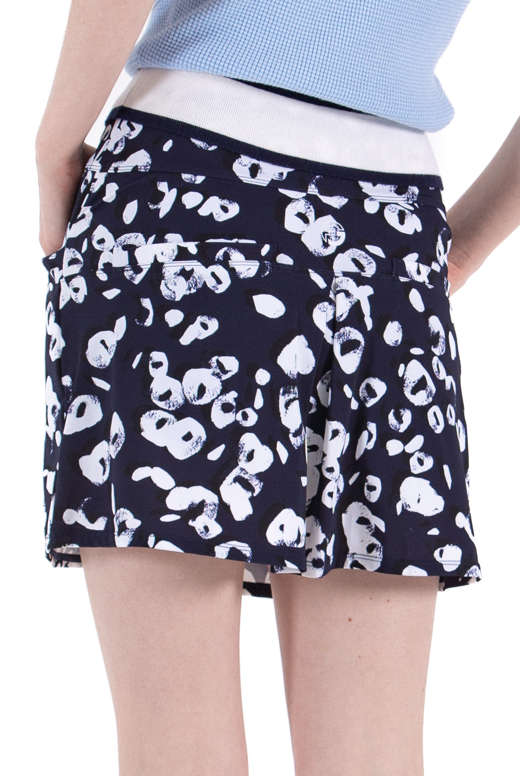 Inky Leopard Skirt