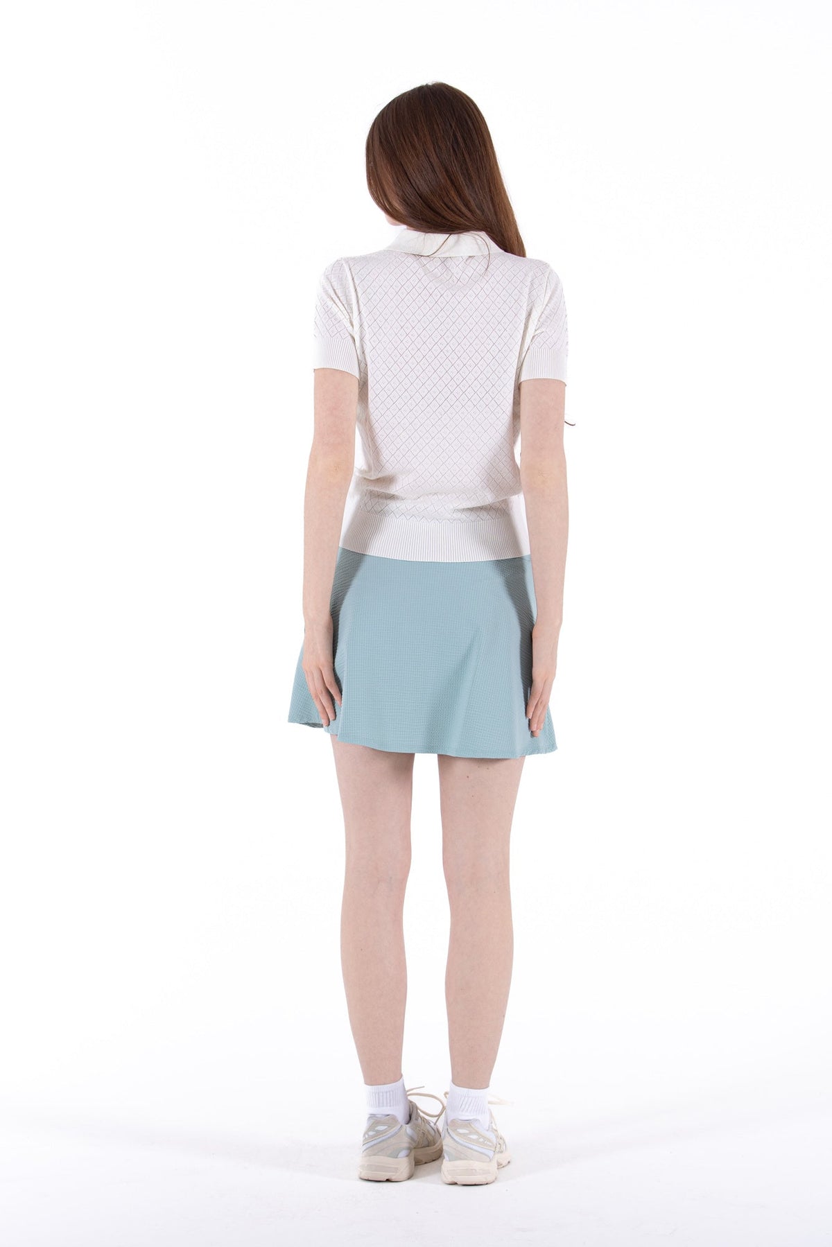 SS Pointelle Knit Polo
