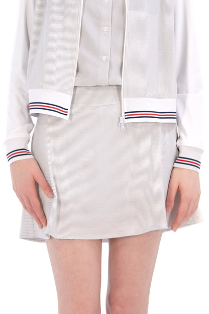 Seersucker Skirt