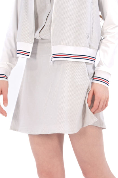 Seersucker Skirt