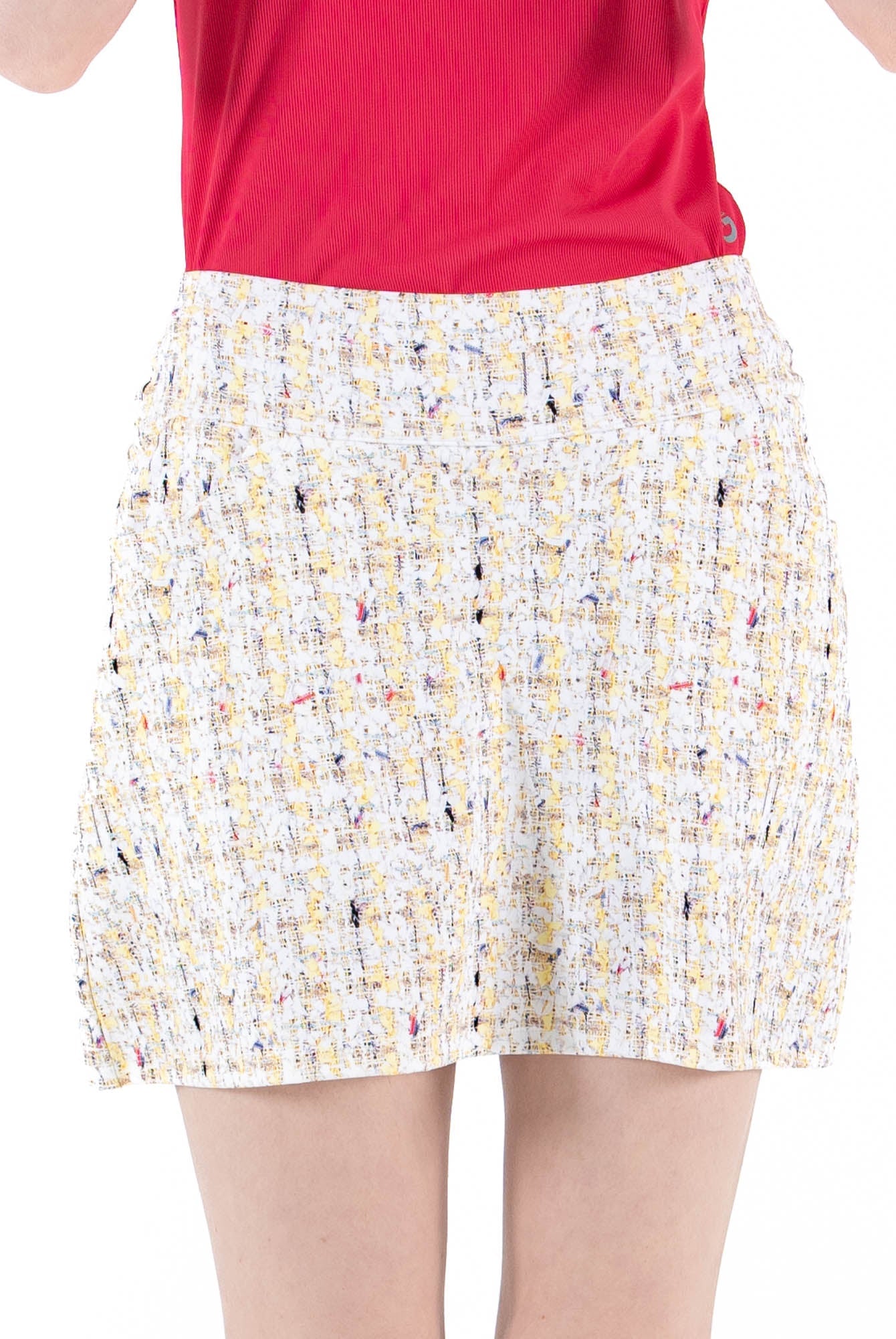 Sunlit Boucle Skirt