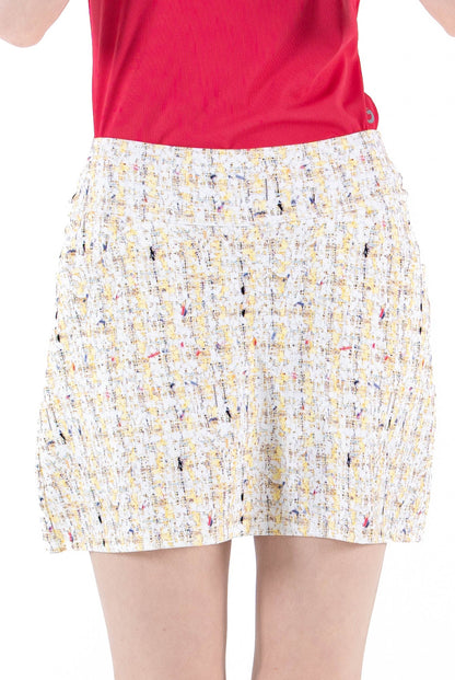 Sunlit Boucle Skirt