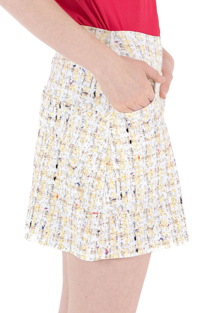 Sunlit Boucle Skirt