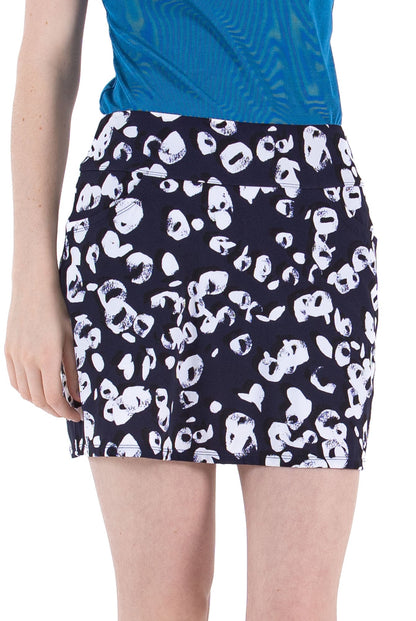 Inky Leopard Skirt