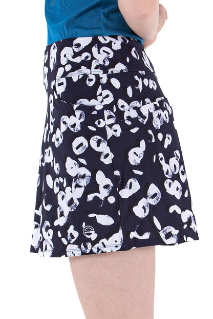 Inky Leopard Skirt