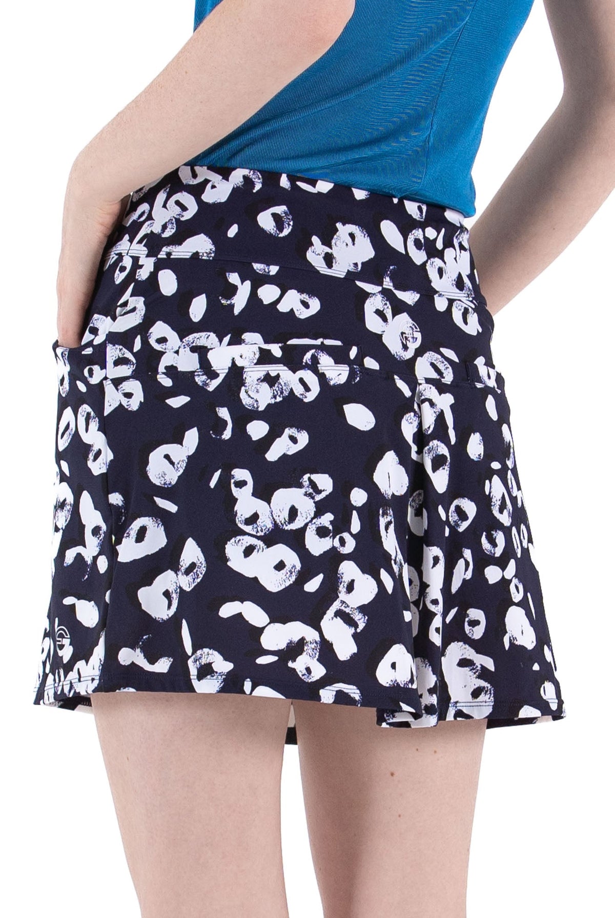 Inky Leopard Skirt