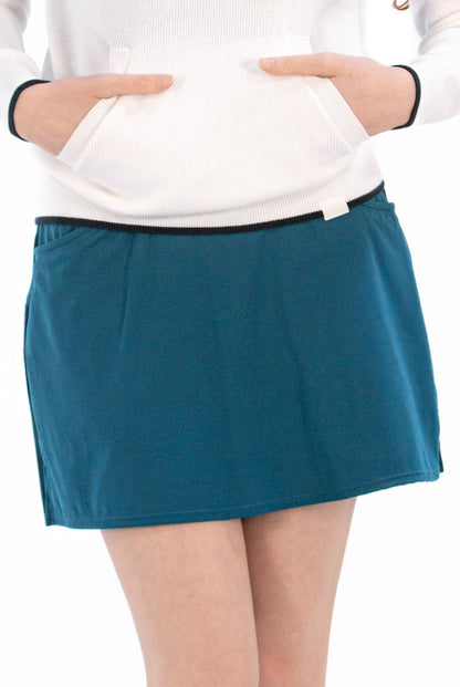 Core Crinkle Pleat Skirt