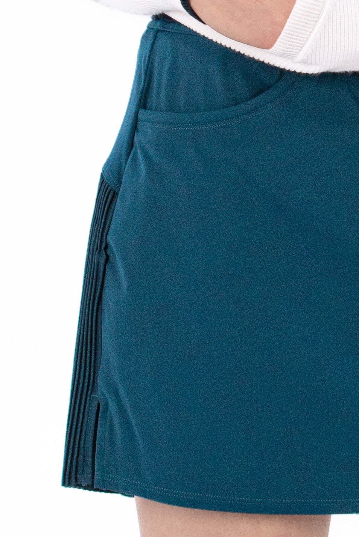 Core Crinkle Pleat Skirt