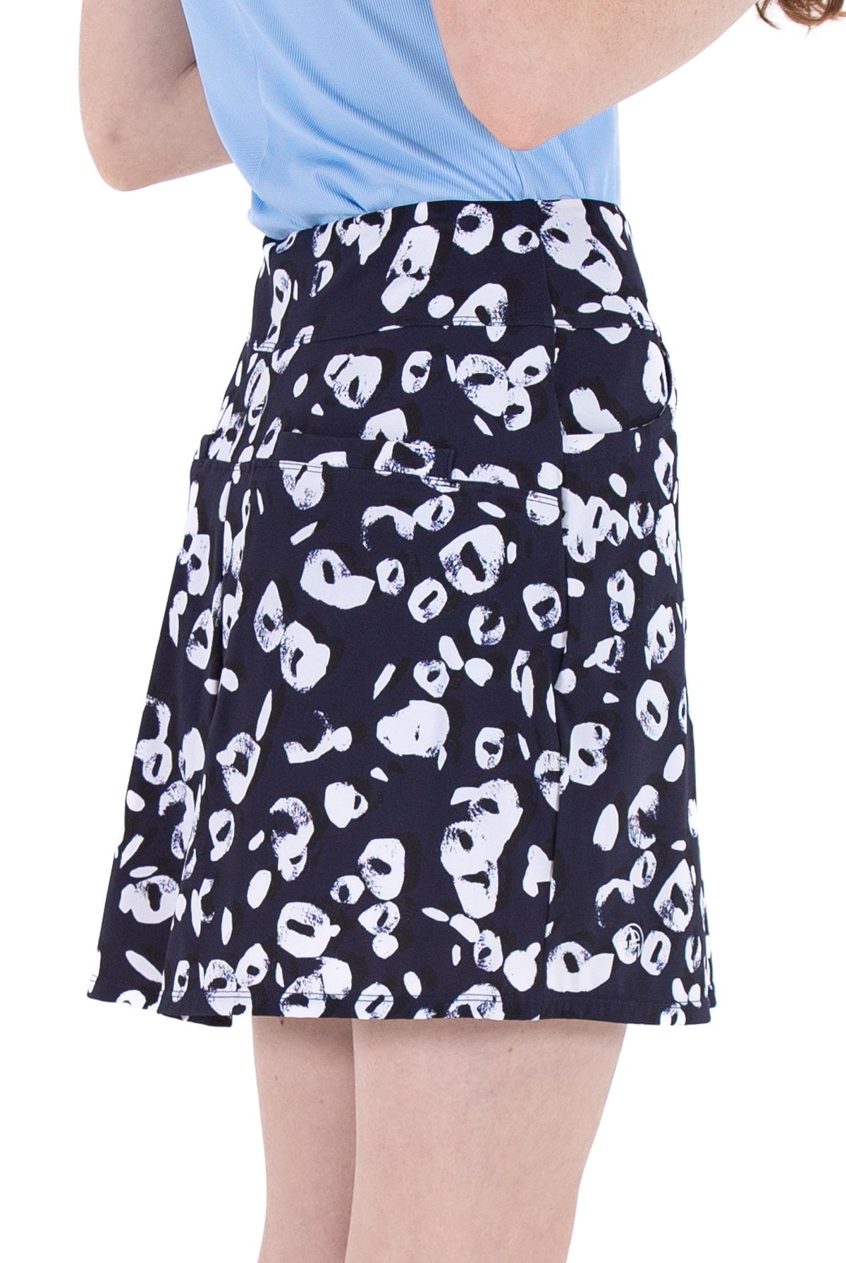 Inky Leopard Skirt