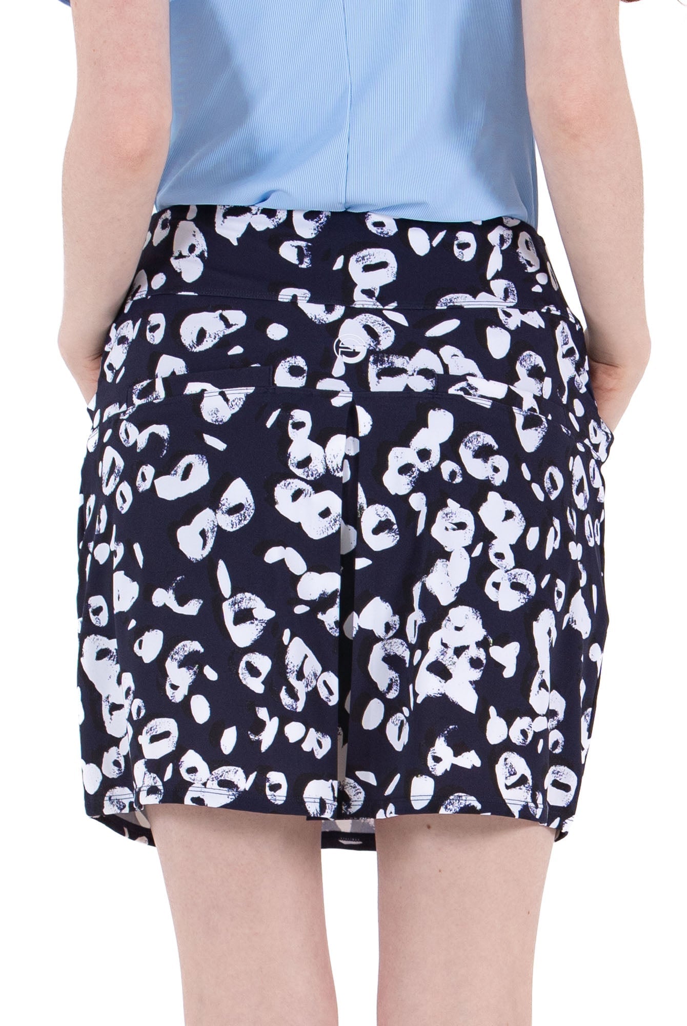 Inky Leopard Skirt