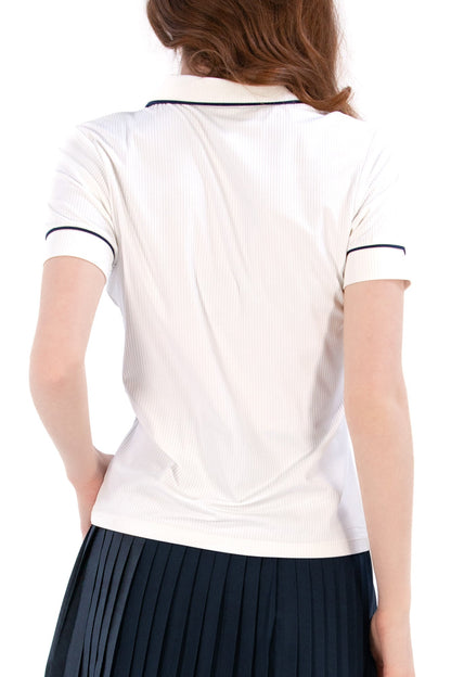 Rib SS Notch Collar Polo