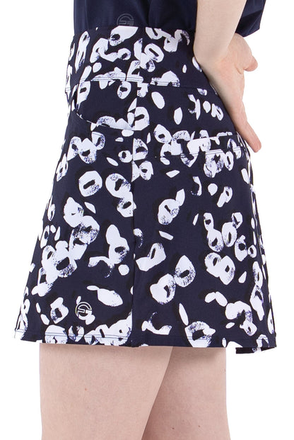 Inky Leopard Skirt