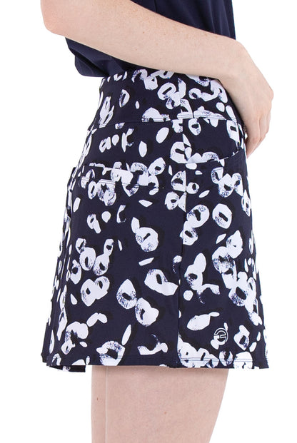Inky Leopard Skirt