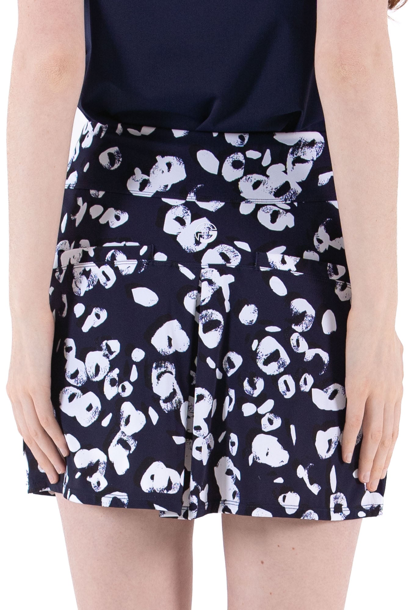 Inky Leopard Skirt