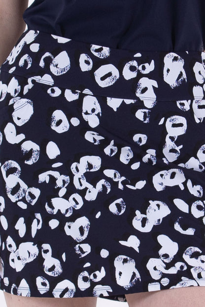 Inky Leopard Skirt