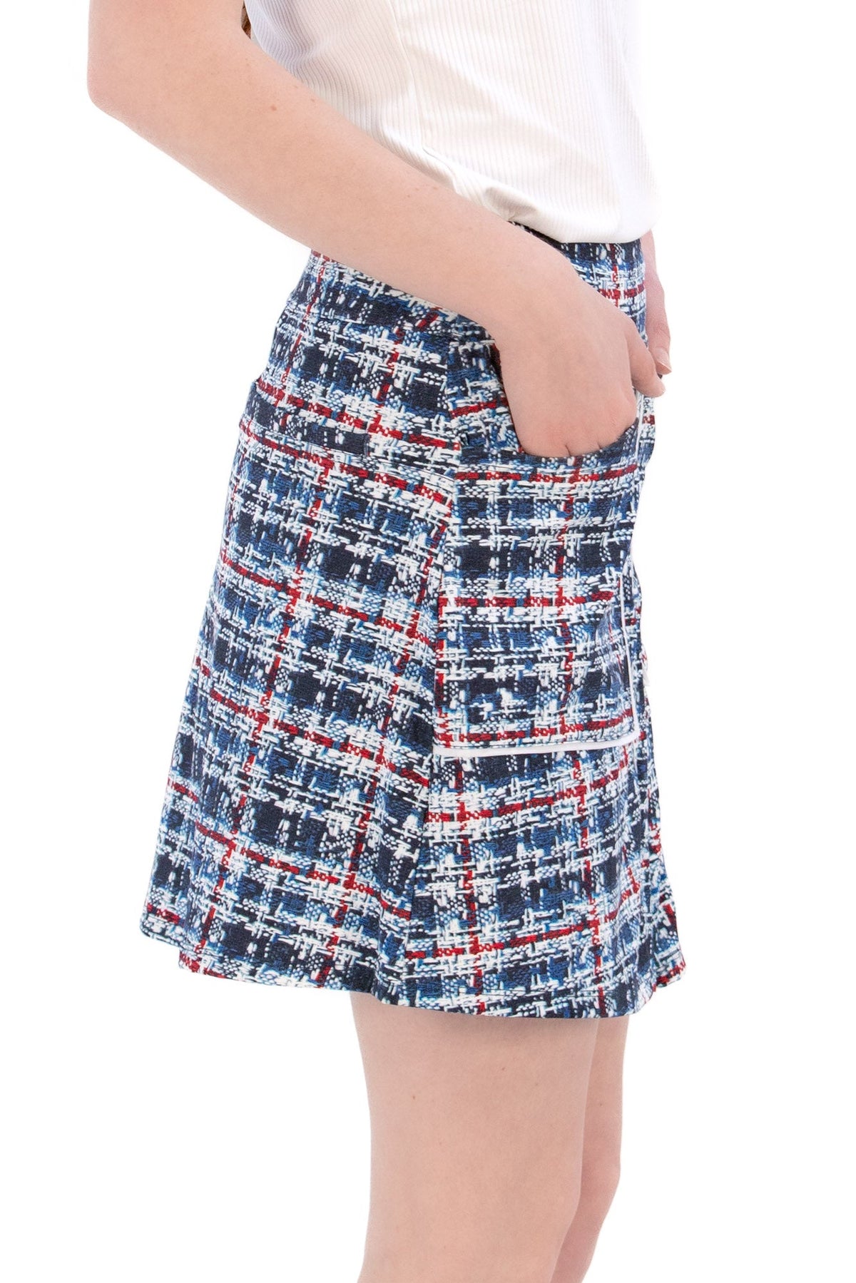 Front Pleat Skirt
